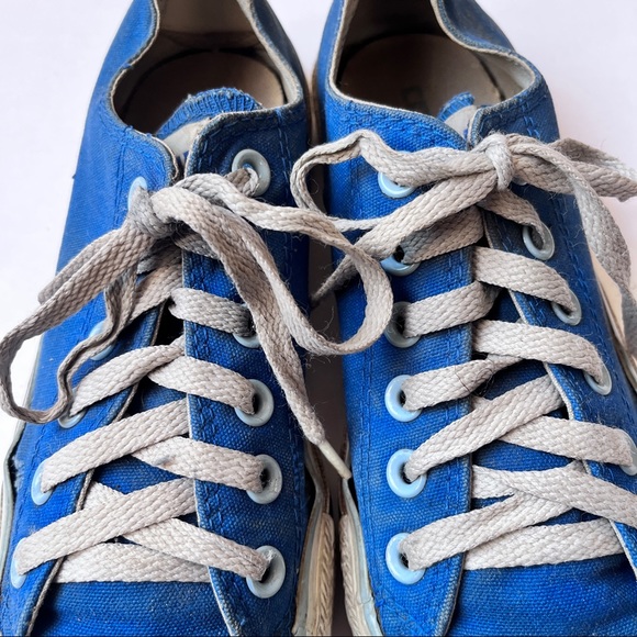 Converse Royal Blue Low Top All Star Chuck Taylor Size 7 - Picture 6 of 13